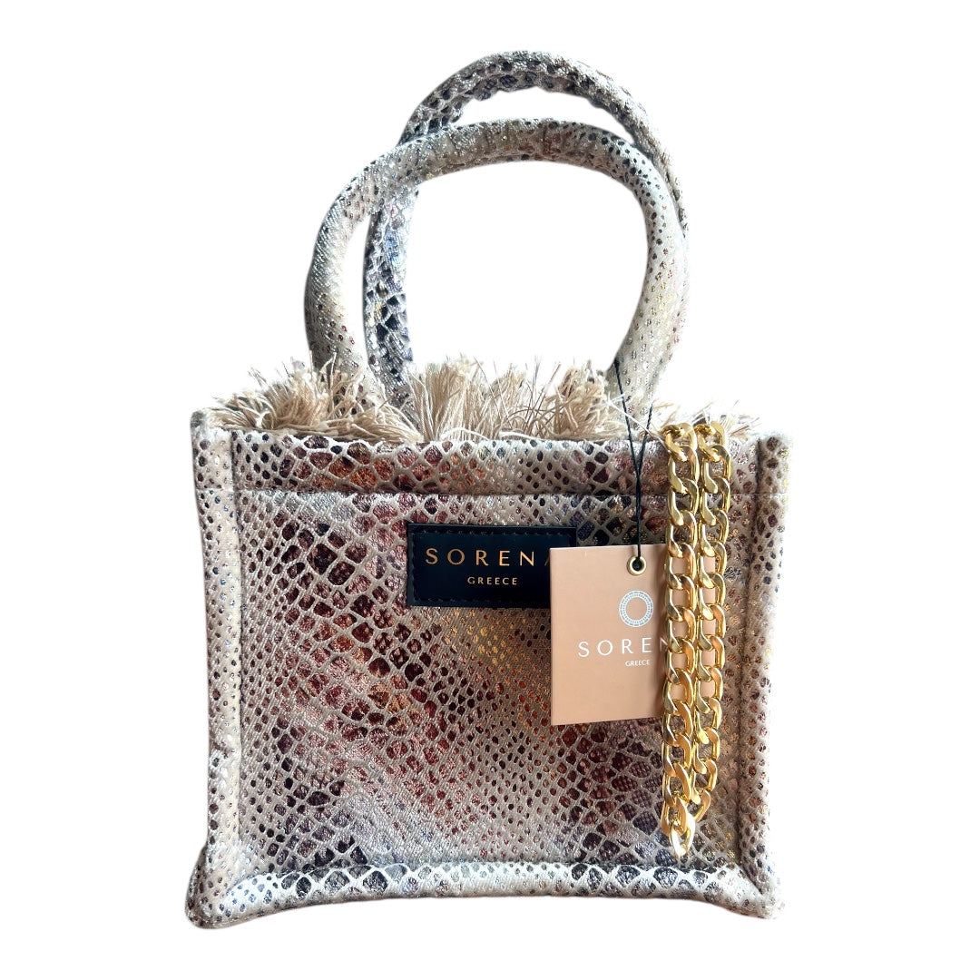 SNAKE MINI TOTE BAG SORENA HANDMADE