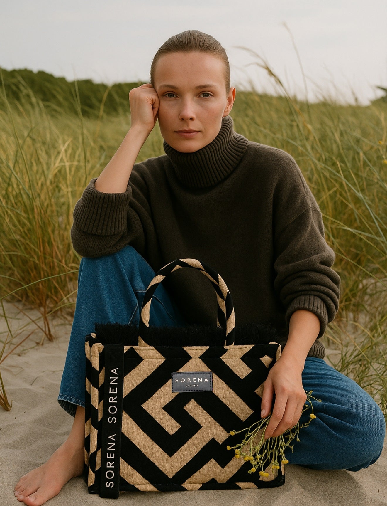 GLORIA LARGE TOTE BAG SORENA GREECE
