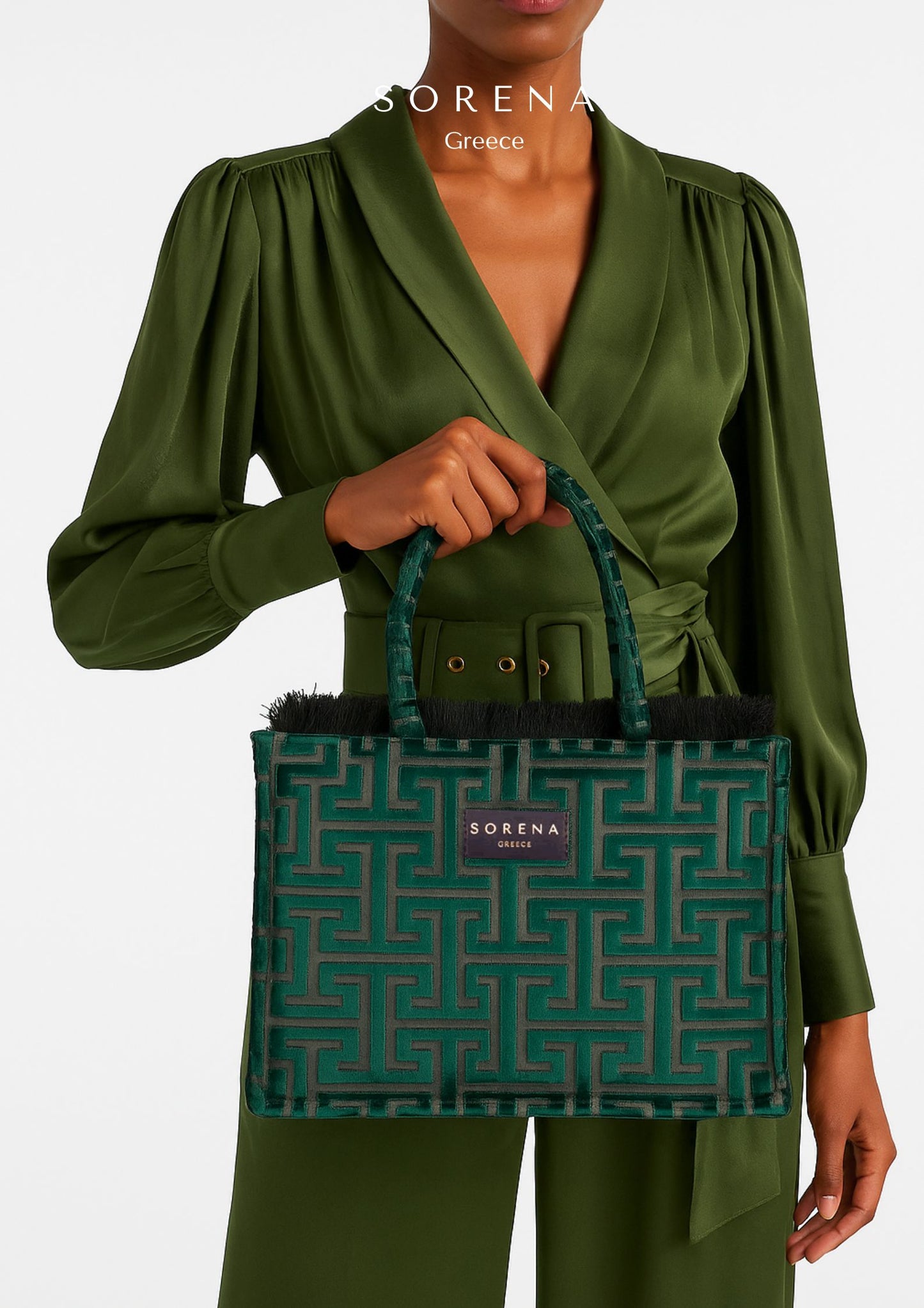 NAFSIKA MEDIUM TOTE BAG SORENA GREECE