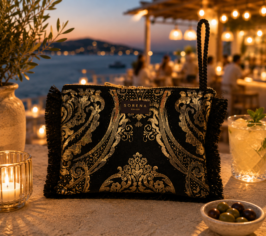 JUICY CLUTCH XRYSALIDA SORENA HANDMADE