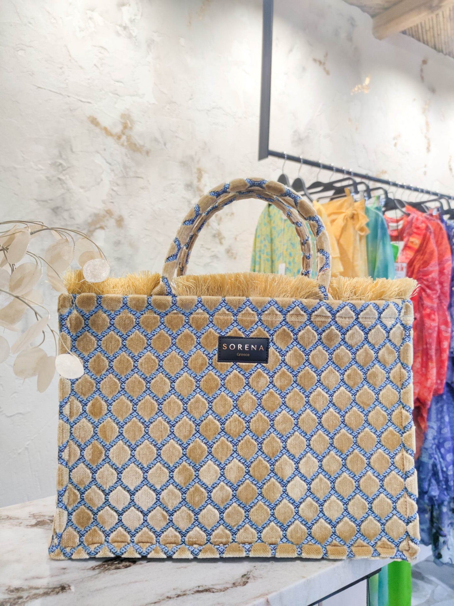 ATHENA MEDIUM TOTE BAG SORENA GREECE