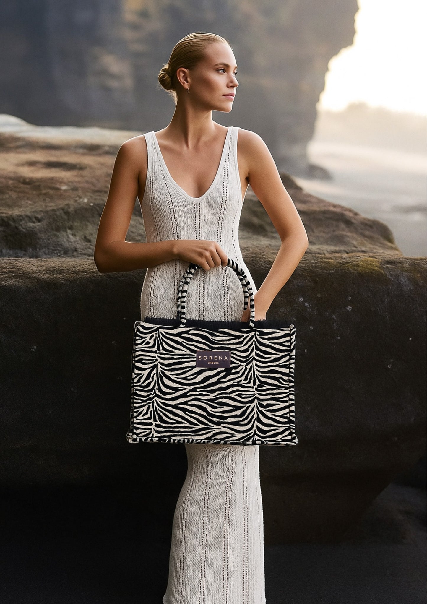 ZEGNIA MEDIUM TOTE BAG SORENA GREECE